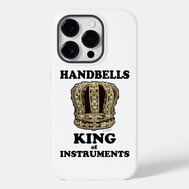 Handbell King of Instruments Case-Mate capas de ip (Verso)