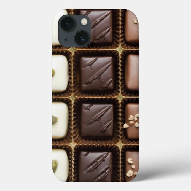 Handmade luxury chocolate in a box (Verso)