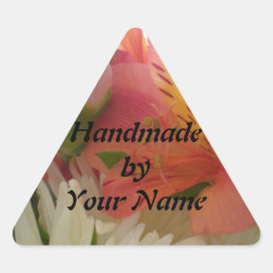 Handmade pela etiqueta do modelo