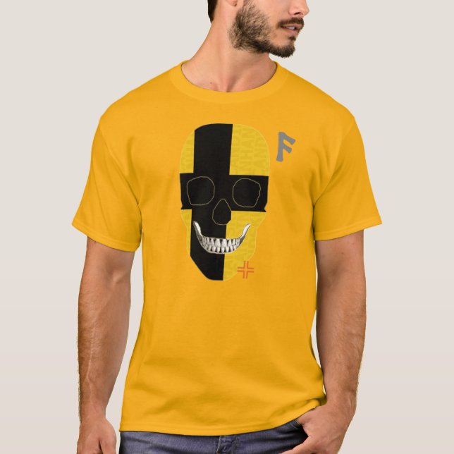 HANDSKULL Áustria Camiseta nórdica B2 (Frente)