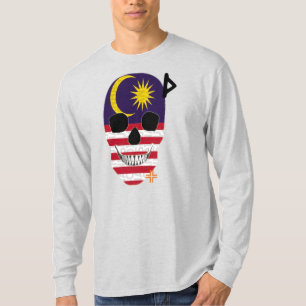 HANDSKULL Malásia - Camisa B2 de Capa Longa