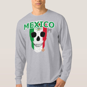 HANDSKULL México, Camisa B2 de Capa Longa do Méxic