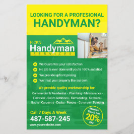 Handyman Business Promo Flyer - Home Business