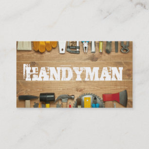 Handyman, Cartão de visita de manutenção