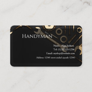 Handyman Cartão de visita editável