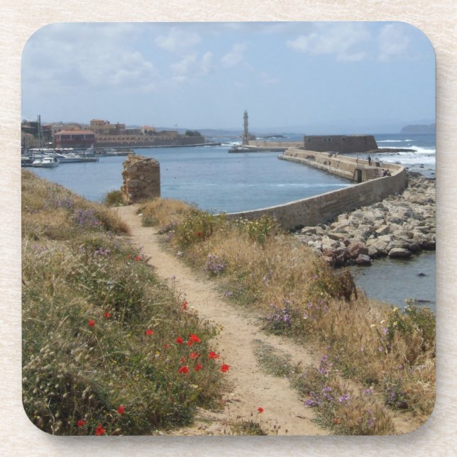 Hania, Crete Porta copos (Frente)