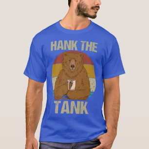 Hank O Tanque De Camisa Retro Vintage Bear Hank