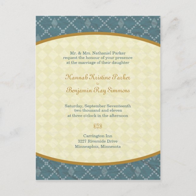 Hannah Convite (Frente)