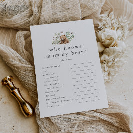 HANNAH, Que Conhece O Melhor Cartão De Jogo De Chá