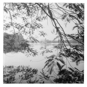 Hanoi Vietnã, Vista do Lago Hoan Kiem