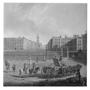 Hanover esquadra, de um grupo de quatro vistas de