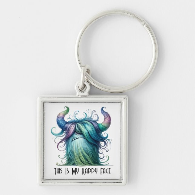Hans - Chaveiro Personalizado Monstro de Um Olho (Frente)