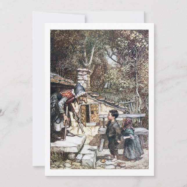 Hansel e Grethel conhecem a Bruxa (Frente)