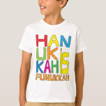 Hanukkah é Camisa do Funukkah<br><div class="desc">"Hanukkah é Funukkah" Camisa. Escolha entre uma variedade de cores e estilos de roupas para este design. Aproveite! Obrigados para parar e comprar! Muito apreciado. Feliz Chanukah/Hanukkah!! Estilo: Crianças" Hanes TAGLESS® T-Shirt Espere até você pegar essa camisa sem guincho no seu filho. Ele levará seu estilo cotidiano a um nível...</div>