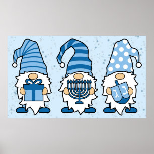 Hanukkah Gnomo Poster