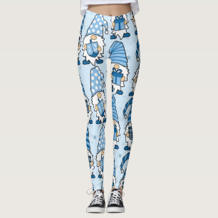Hanukkah Gnomos Trio Leggings