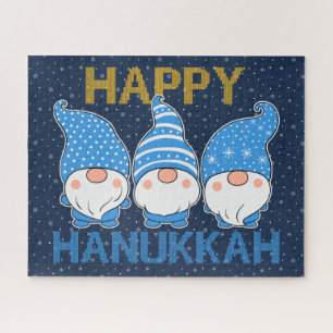 Hanukkah Gnomos Trio Quebra-cabeça
