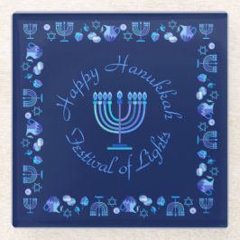 Hanukkah Ornamentado de Natal Judeu