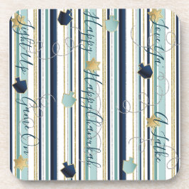 Hanukkah Porta copos O Novo Elegante Também