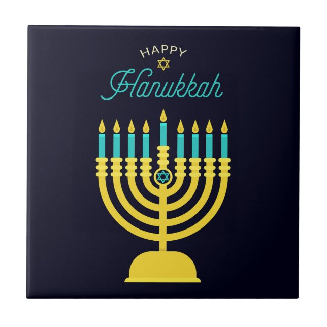 Hanukkah Shabbat Art (Frente)
