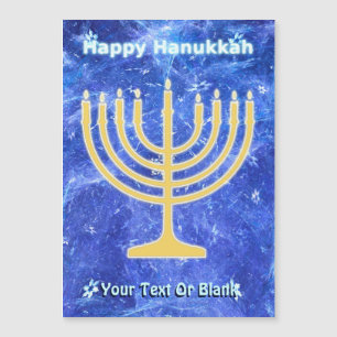 Hanukkah Snowstorm Menorah