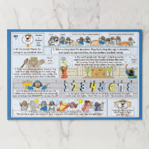 Hanukkah Tearaway Placemat Pad/Hanukkah Story
