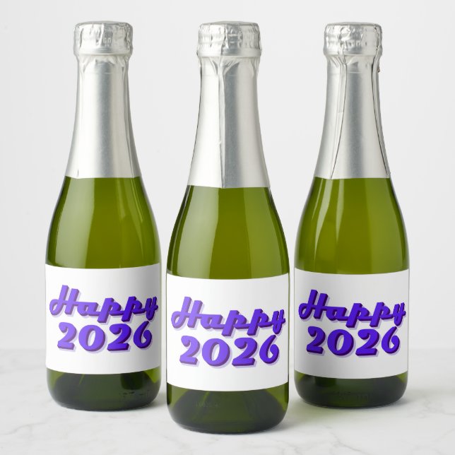 Happy 2026 (Garrafas)