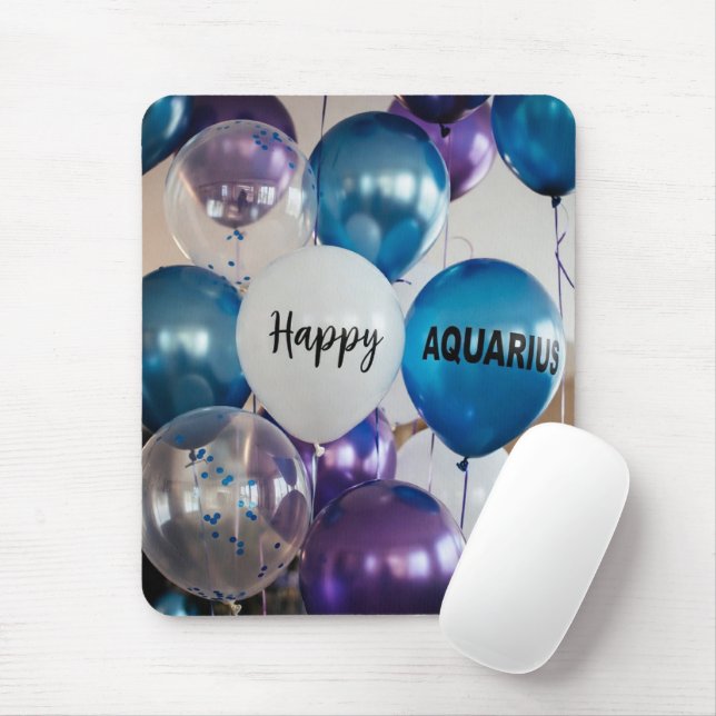 Happy Aquarius MousePad (Com mouse)