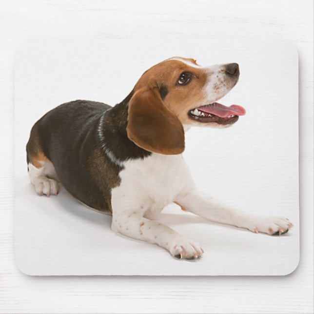 Happy Beagle Mousepad (Frente)