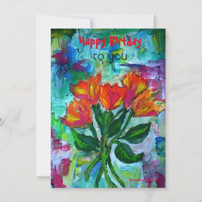 Happy birthday (Frente)