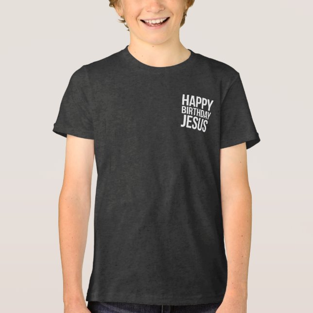 Happy Birthday Jesus Celebration Apparel for All (Frente)