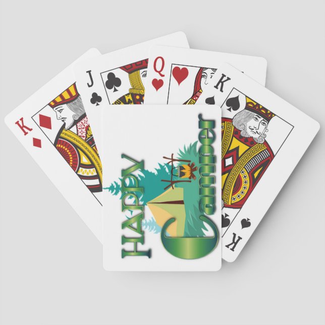 Happy Camper toca baralho (Verso)