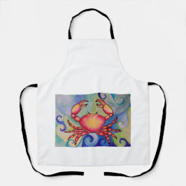Happy Crab Apron