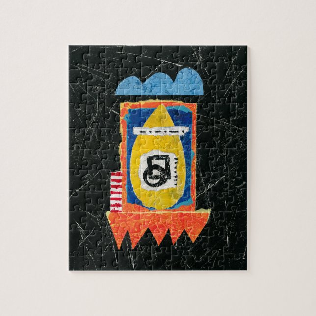 Happy Cry Jigsee Quebra-cabeça - Abstrato-Art (Vertical)