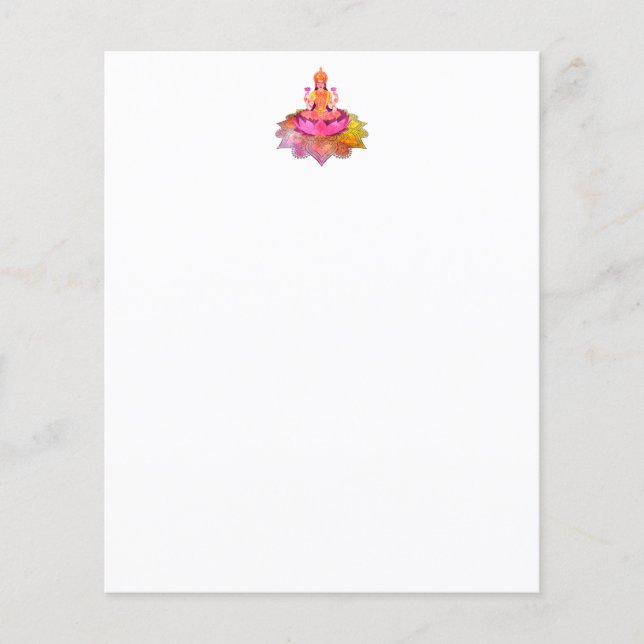 Happy Diwali - Deepalavi Lakshmi Goddese 4 (Frente)