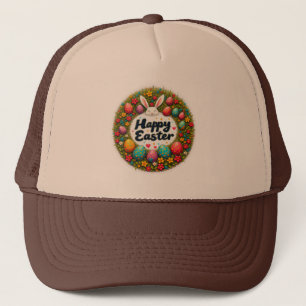 Happy Easter – Spring Floral Circle boné
