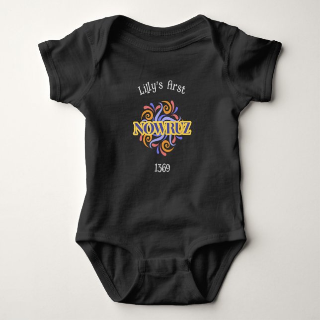 Happy First Nowruz - Camisa Personalizada (Frente)