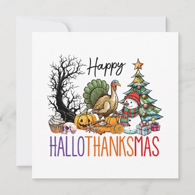 Happy Hallothanksmas Clipart (Frente)