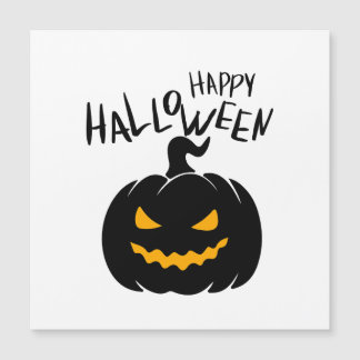 Happy Halloween Carte magnétique
