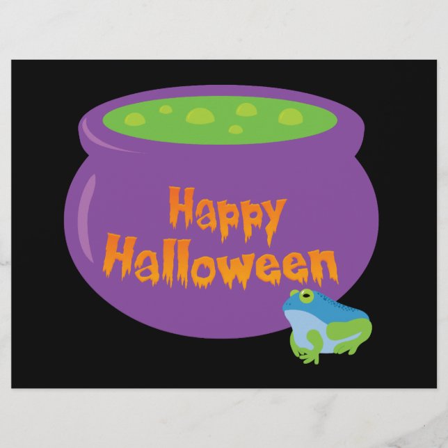 Happy Halloween Cauldron (Frente)