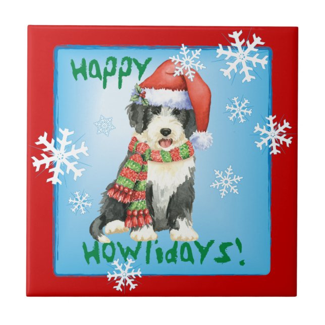 Happy Howliday Beardie (Frente)