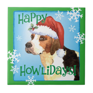 Happy Howlidays Inglês Foxhound