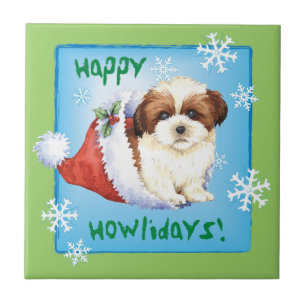 Happy Howlidays Shih Tzu