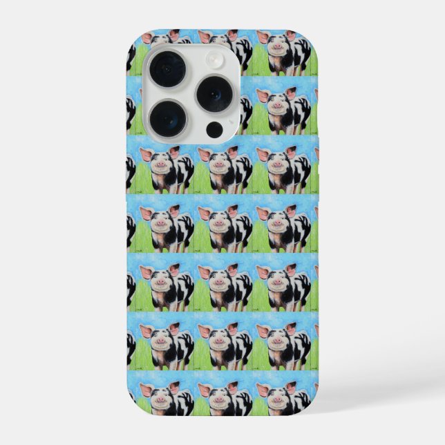 Happy Little Pig Painting (Verso)