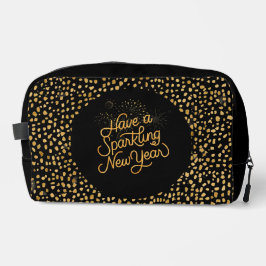 Happy New Year Celebrate,Gold Pixels 