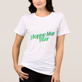 Happy New Year Lettering Sweatshirt