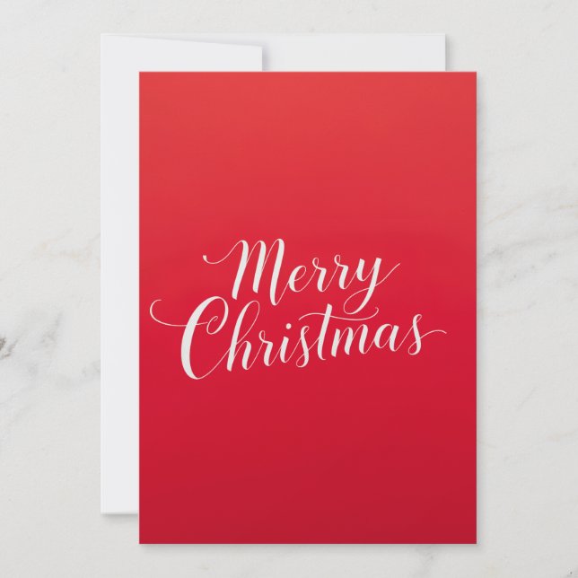 Happy New Year Merry Christmas Holiday Season Card (Frente)