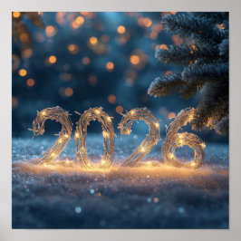 happy new year poster 2026