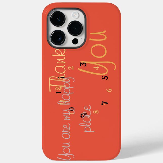 Happy Place Love e Obrigados com gratidão (Verso)