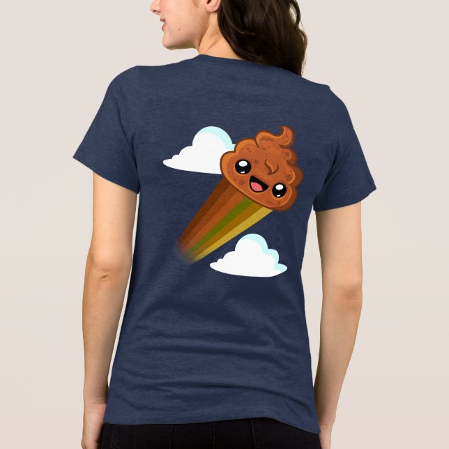 Happy "Pudding" with Boost Back Print - Happy Jump (Verso)